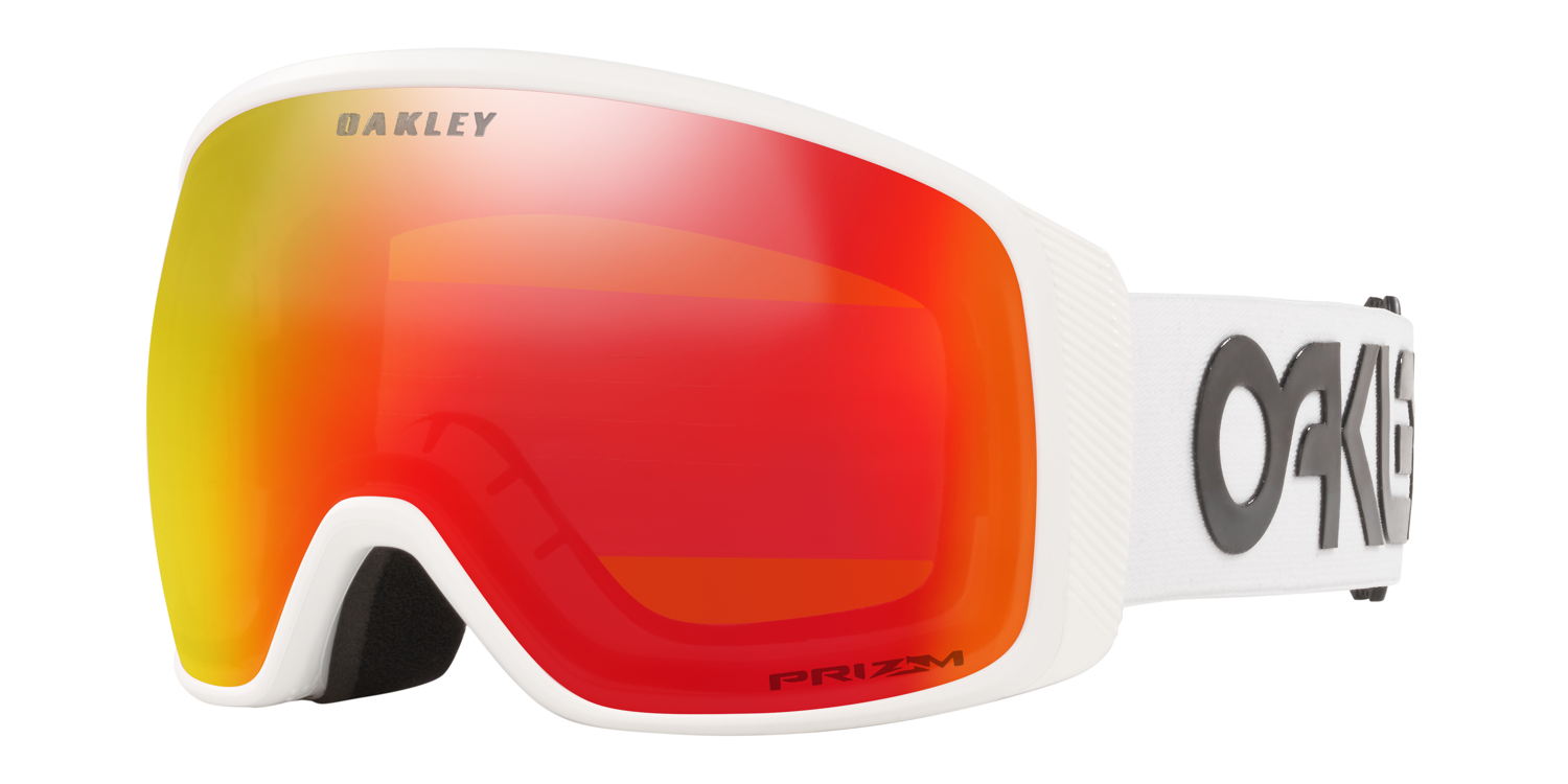 OAKLEY FLIGHT TRACKER XL FACTORY PILOT WHITE WITH PRIZM TORCH IRIDIUM