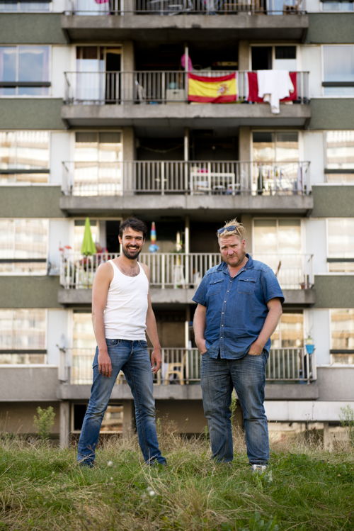 Radio Gaga op Linkeroever -  Joris Hessels en Dominique Van Malder - (c) Titus Simoens