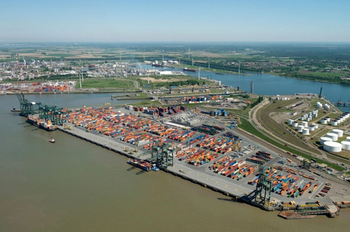 Erneuerung des Europa-Terminals im Port of Antwerp-Bruges offiziell gestartet
