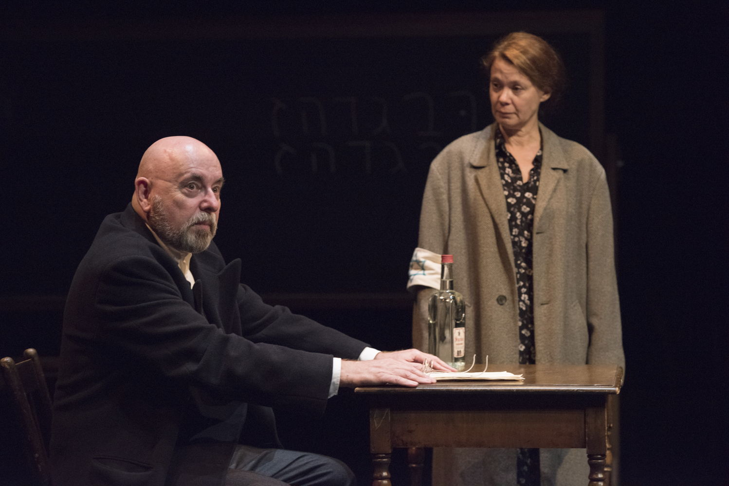 Paul Rainville and Kerry Sandomirsky in The Children’s Republic by Hannah Moscovitch / Photos by David Cooper