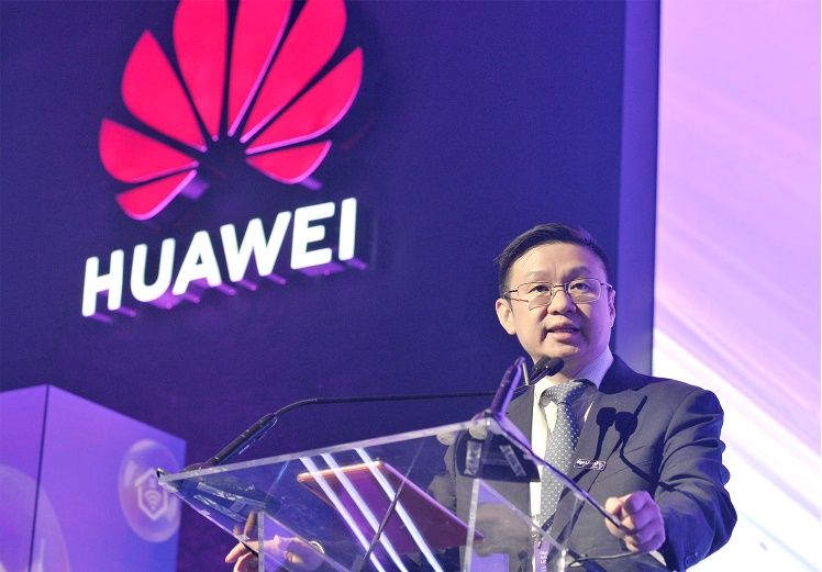 Joey Zhou, Presidente del Departamento de Marketing de TIC y Ventas de Soluciones para América Latina de Huawei, pronunció un discurso de apertura