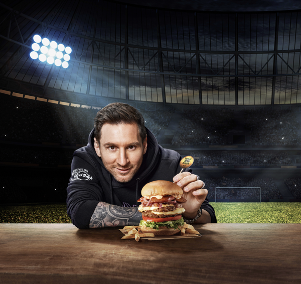 Du lourd à la carte : le Messi Burger