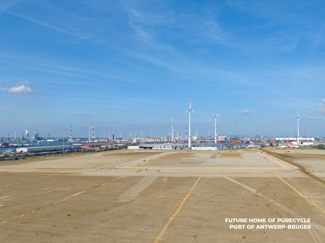 Future home of PureCycle, Port of Antwerp-Bruges
