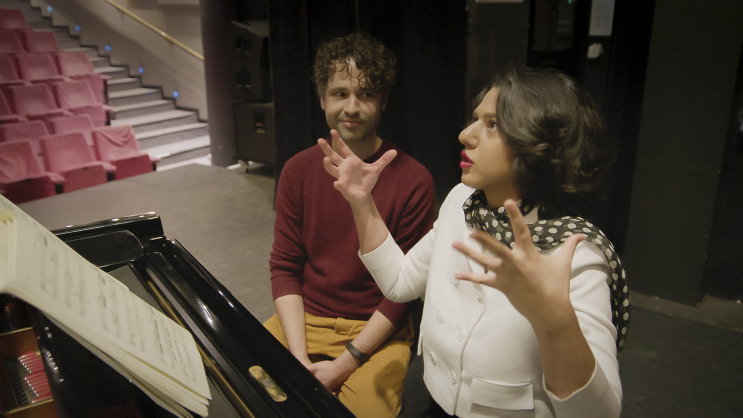 Thomas met Khatia Buniatishvili - (c) VRT