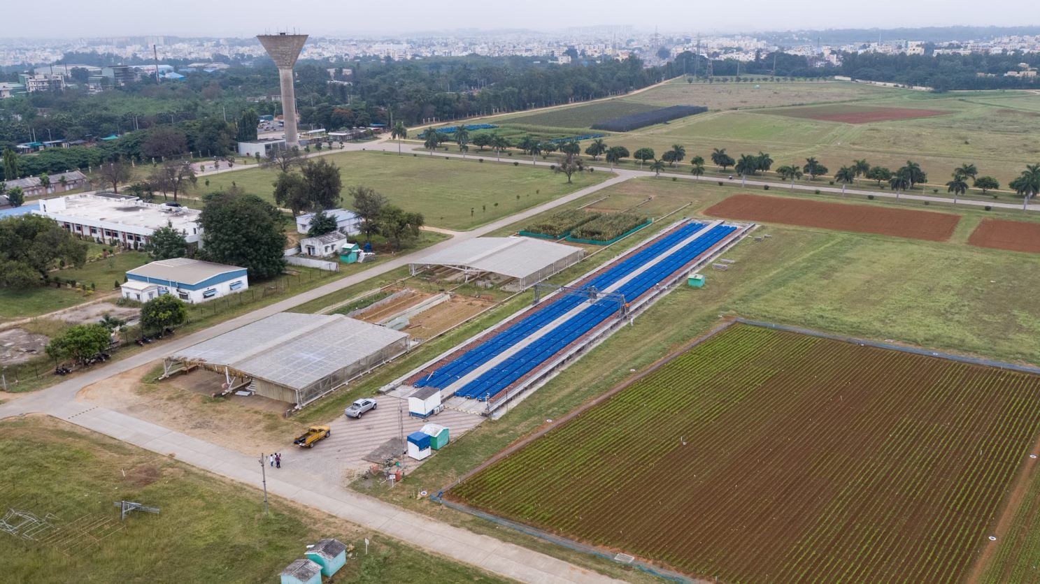 Aerial view of the Leasy Scan