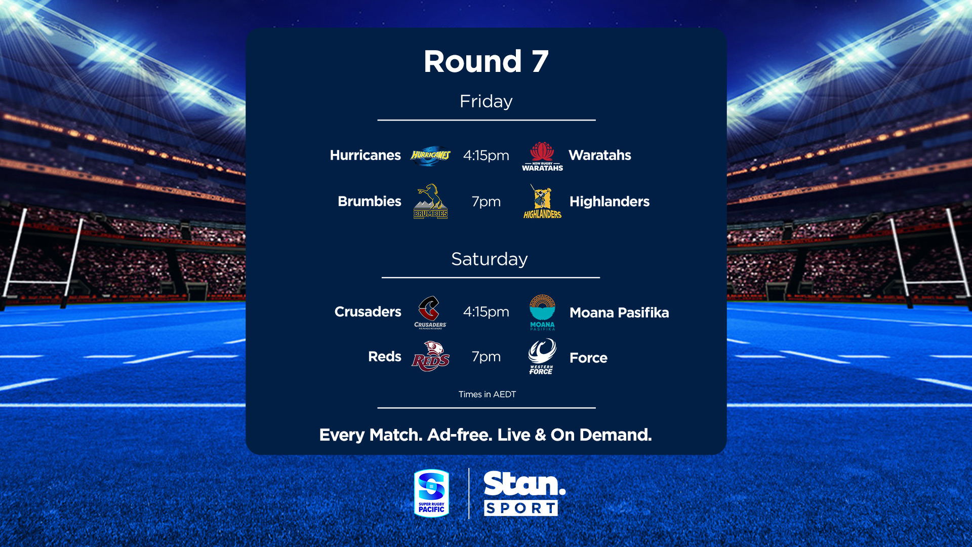 This week on Stan Sport (27 March 2025)