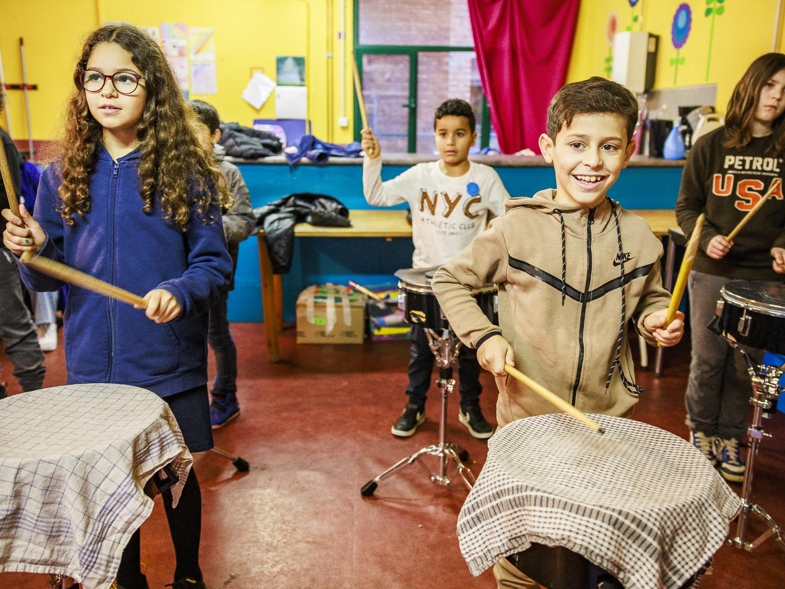 Kwekerijstraat wordt kinderkunstenstraat tijdens Kunstendag voor Kinderen in Borgerhout