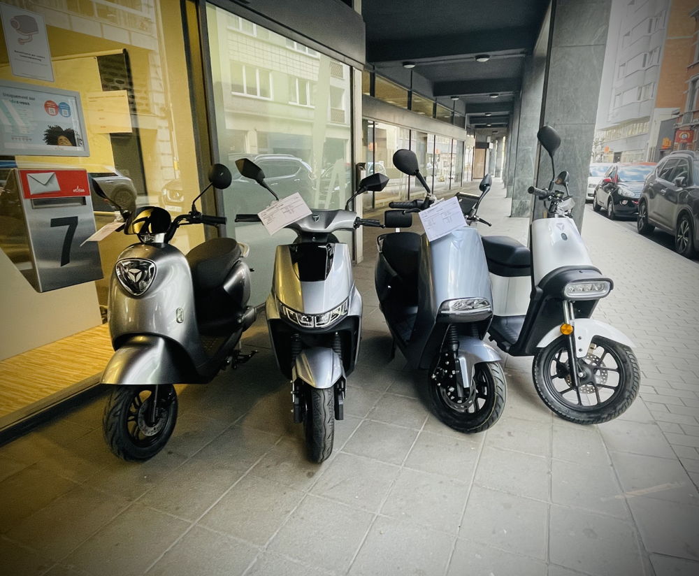 Salon de la mobilité douce pour les collaborateurs Ethias
