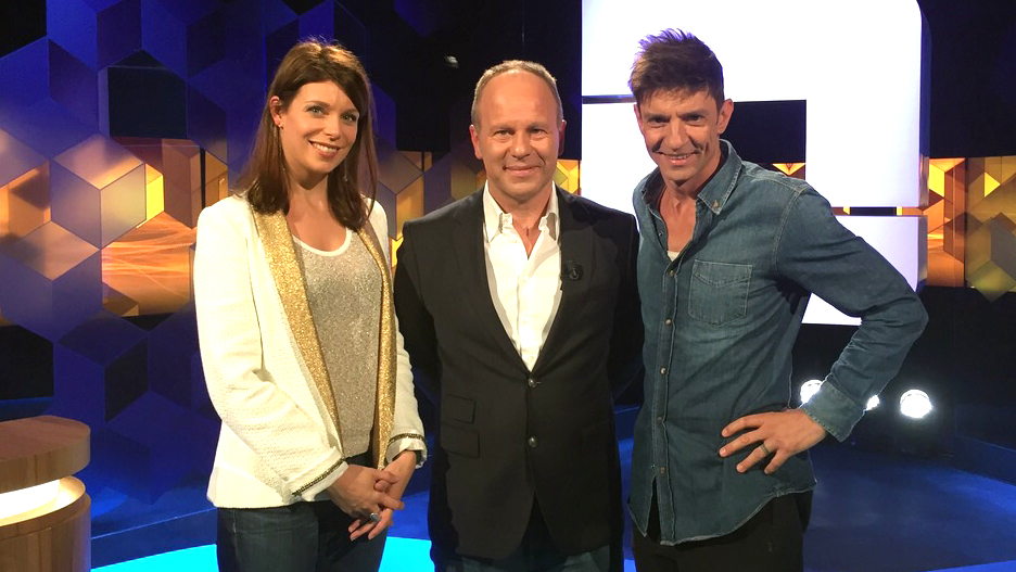 Evy, Ben en Koen. 
(c) VRT