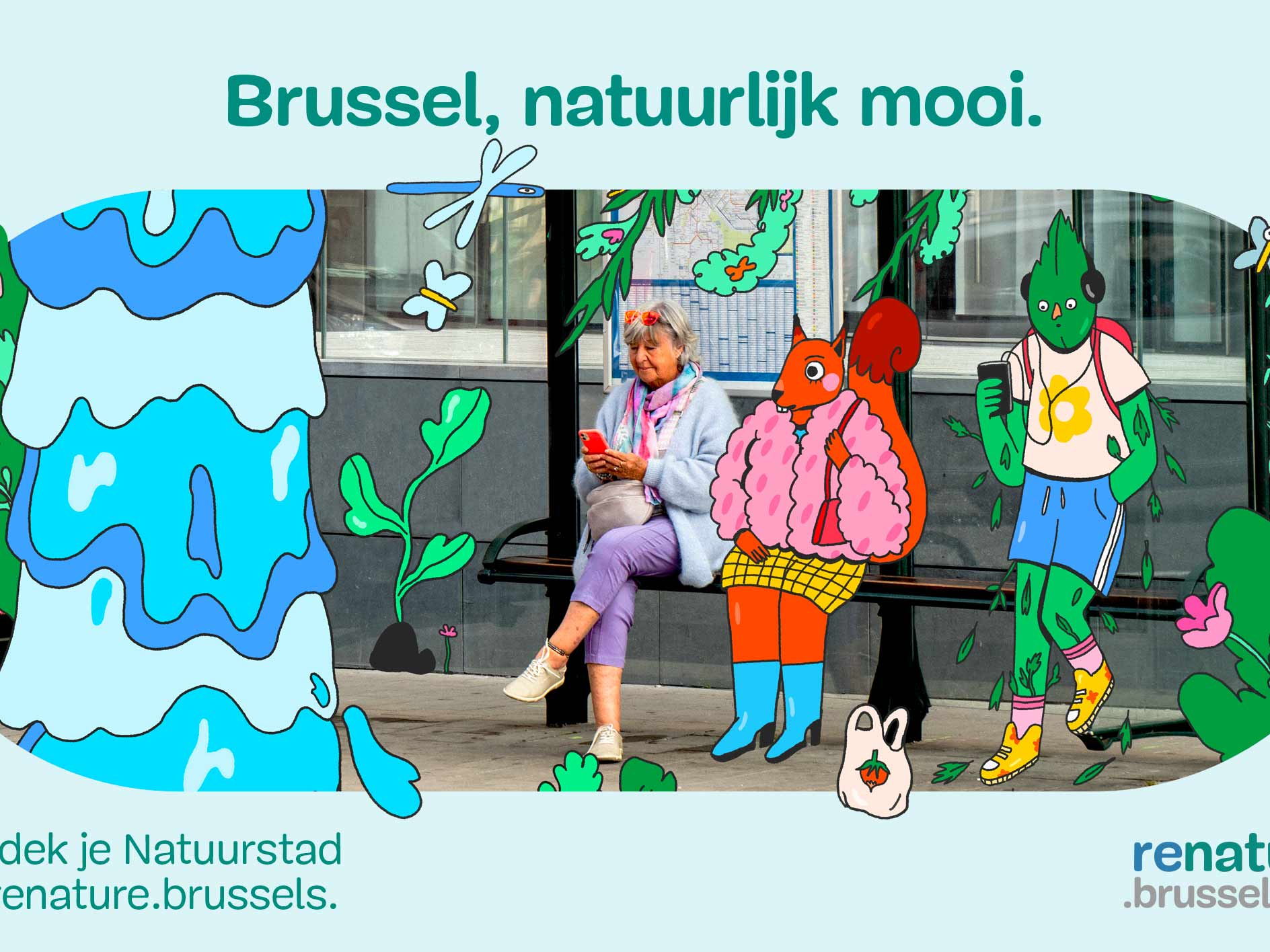 AIR X LEEFMILIEU BRUSSEL: EEN CAMPAGNE MET NATUURLIJKE SCHOONHEID.
