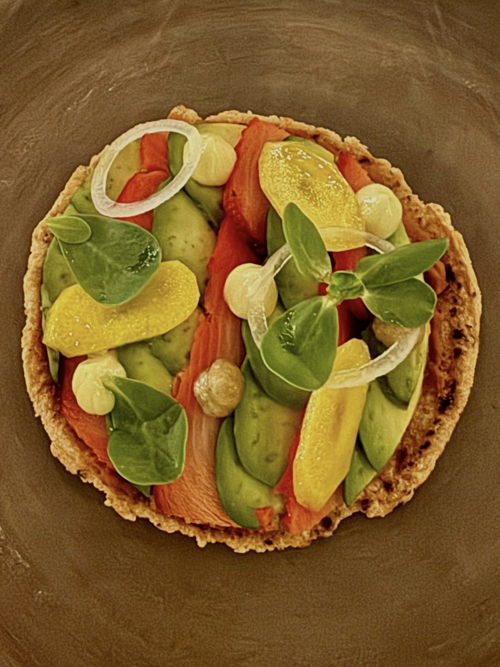 Tostada de marlín