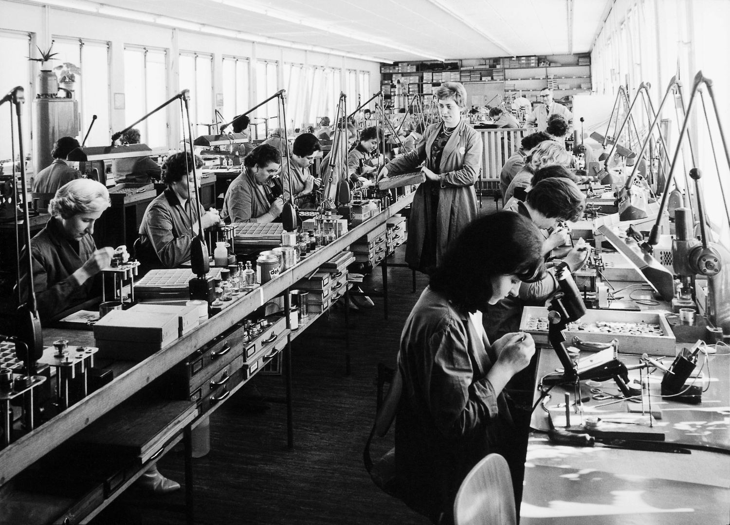 The production in younger years