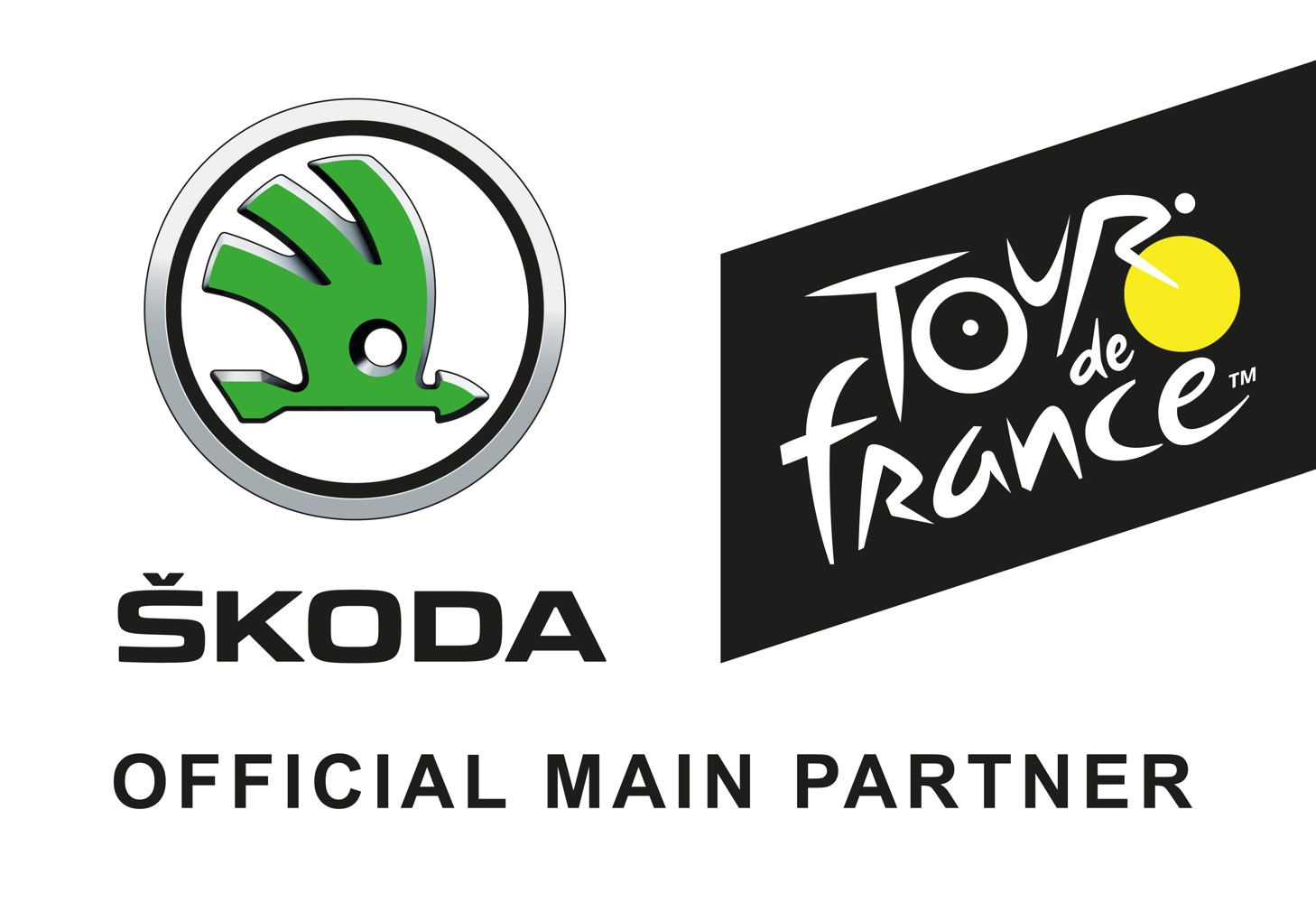 Current logo of the Tour de France. The largest cycling race in the world takes place this year from 6 to 28 July.