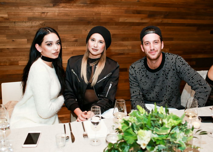 Janice Joostema, Danielle Bernstein y Joshua Stern