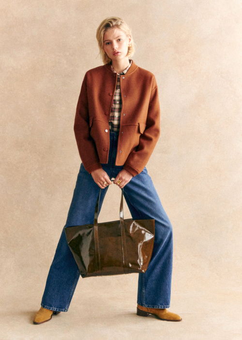 Sézane - Manteau SUZY Caramel - 250€