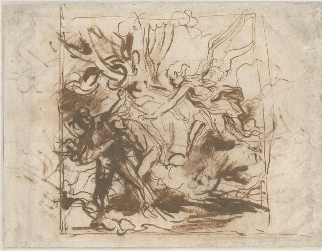 DE VERDRIJVING VAN ADAM EN EVA UIT HET AARDS PARADIJS
1618-21
Anthony van Dyck
DE VERDRIJVING VAN ADAM EN EVA UIT HET AARDS PARADIJS
1618-21
Anthony van Dyck