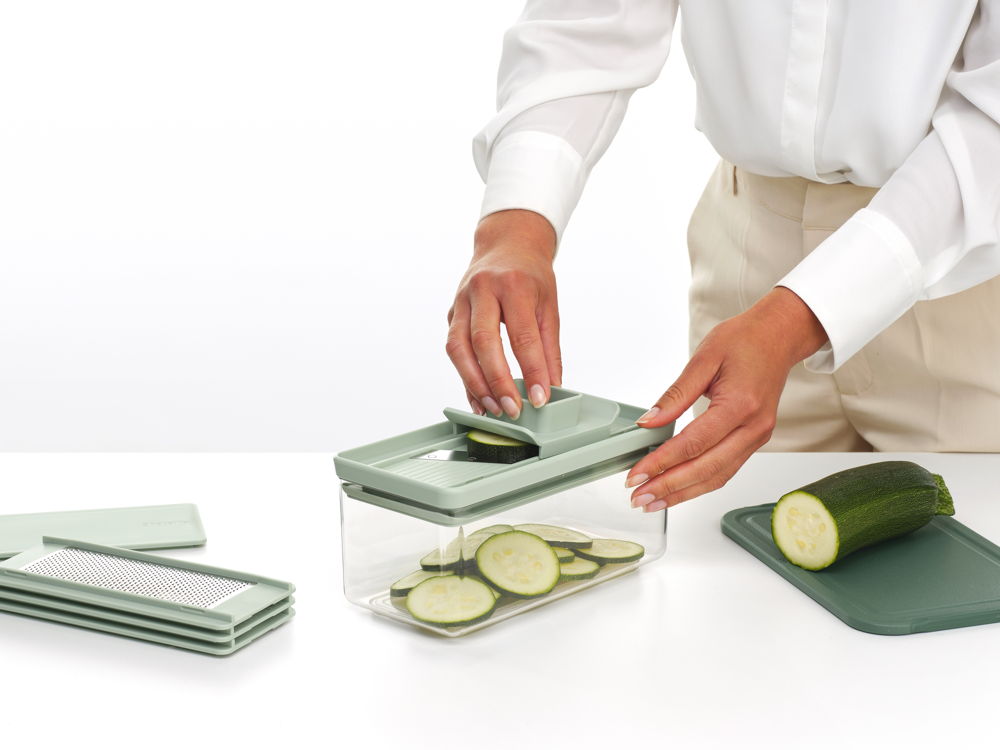 Tasty+ Slicer and Grater Set - Jade Green - 8710755145469 Brabantia_6_NR-40992