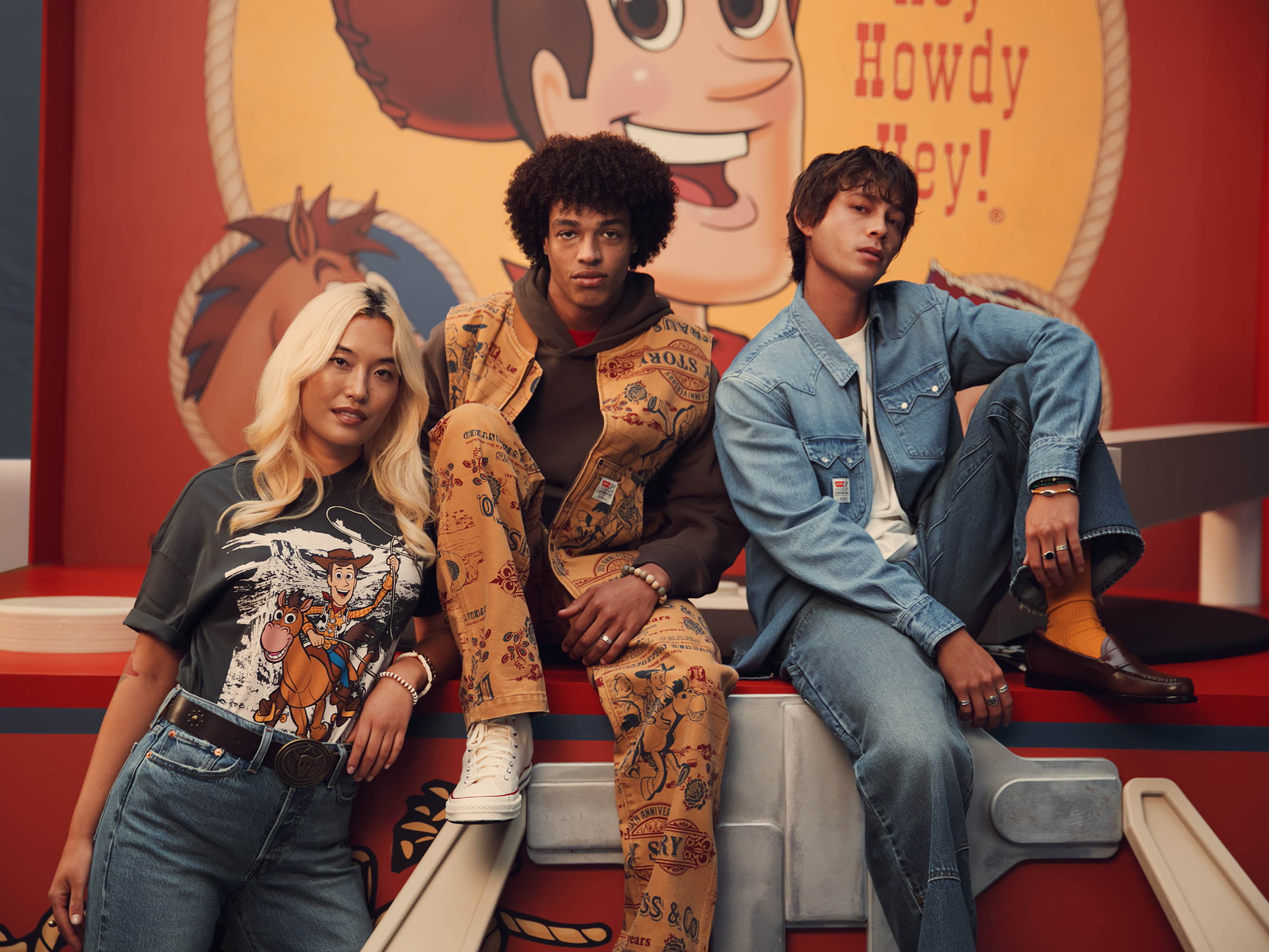 Levi’s® en Pixar vieren 30 jaar Toy Story met Western-geïnspireerde collectie 