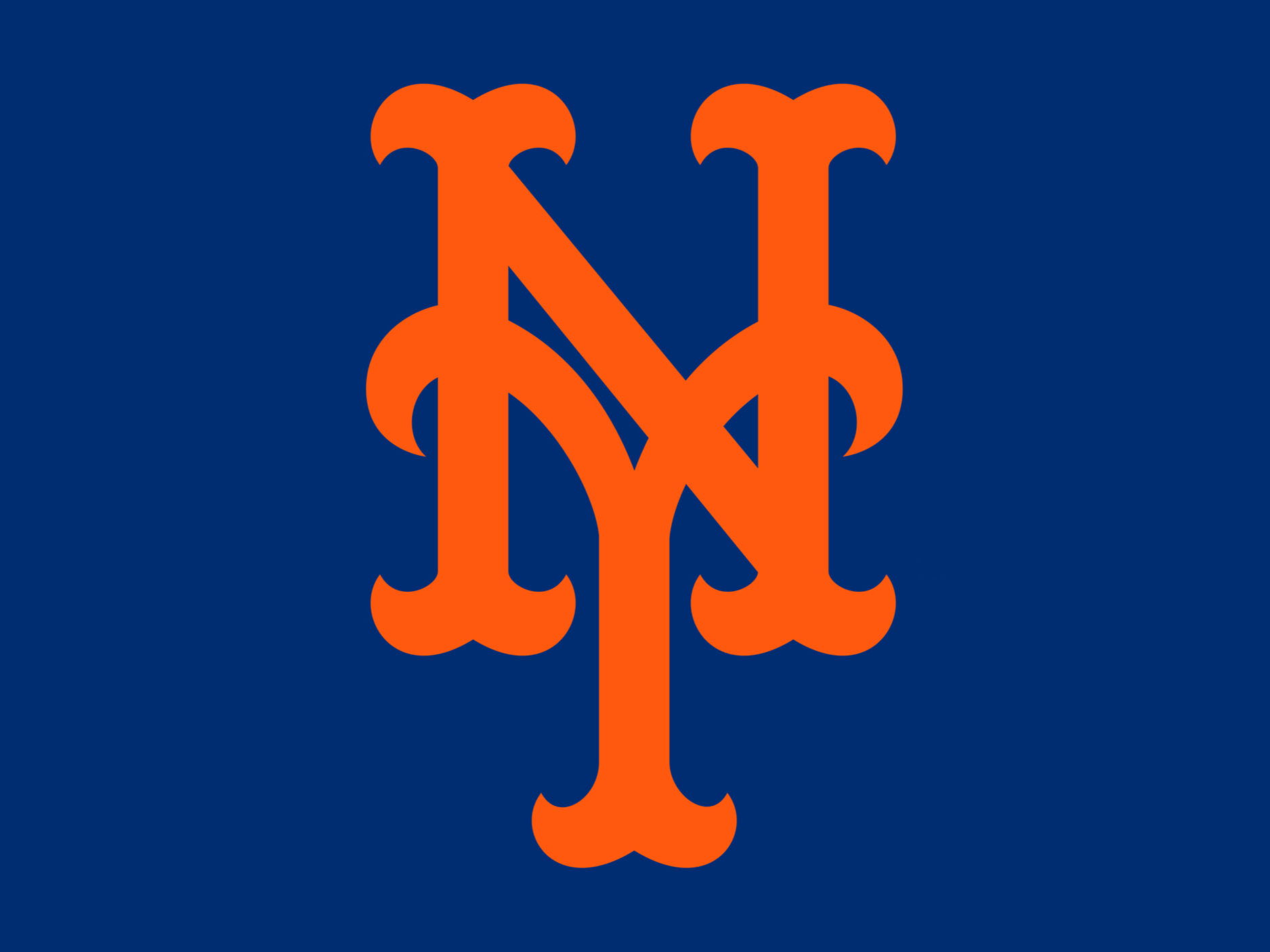 Brussels branding agency Base Design hertekent imago baseballteam New York Mets