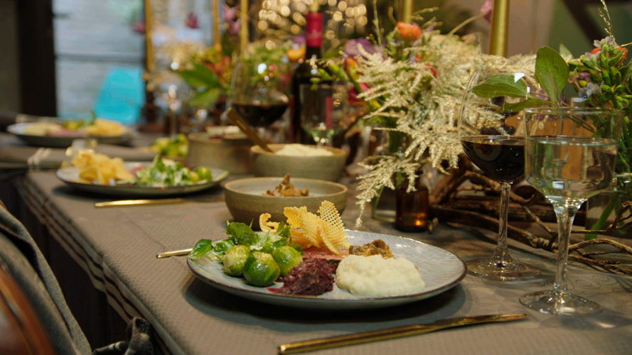 Het nationaal kerstmenu in Dagelijkse kost