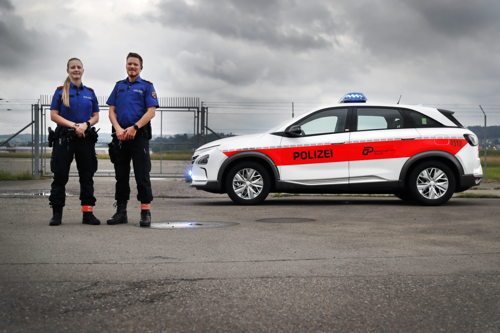 Hyundai NEXO @ Kantonspolizei Zürich