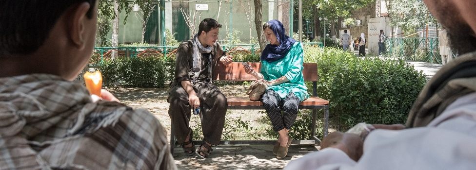 Phara en Nasir in Kaboel - (c) VRT