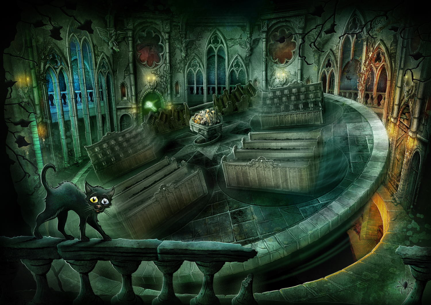 Visual Dans Macabre, ©Efteling