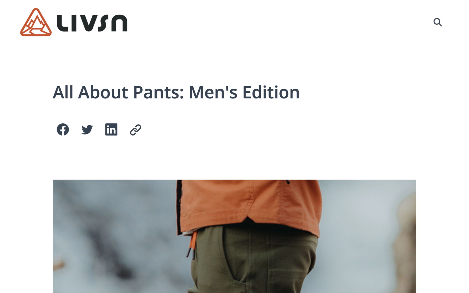 All About Pants: Men's Edition