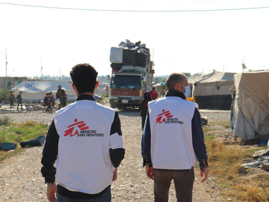 Irak: MSF alerta de las graves consecuencias humanitarias que tendría el cierre del campo de desplazados de Laylan