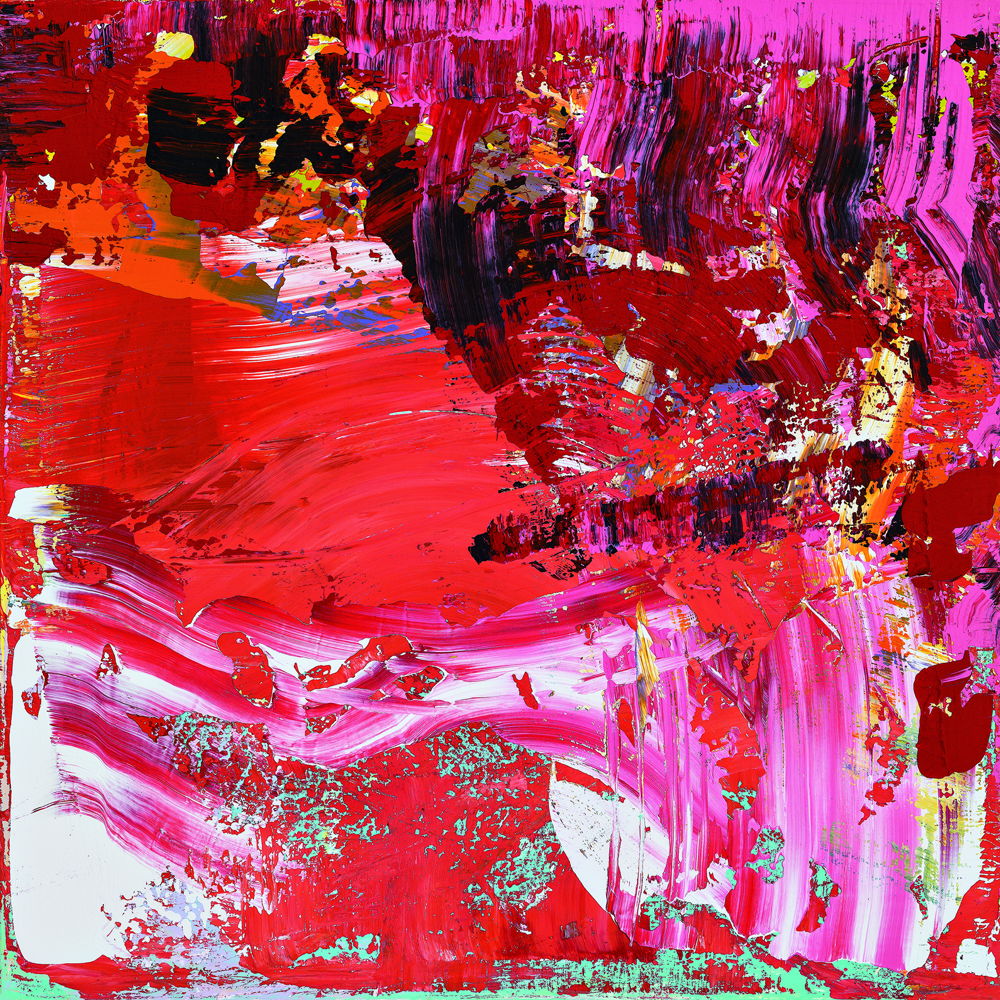 SAF Dongi Li, Love Me Tender, 2014, Acrylic on canvas, 70x70cm