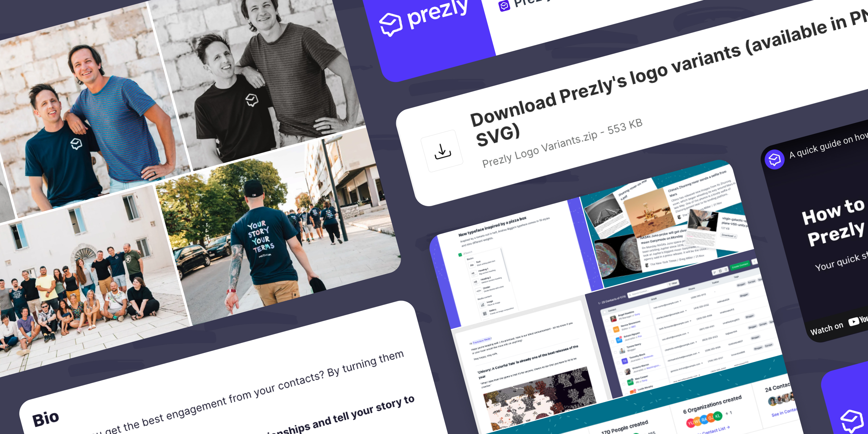 Prezly AI Features logo