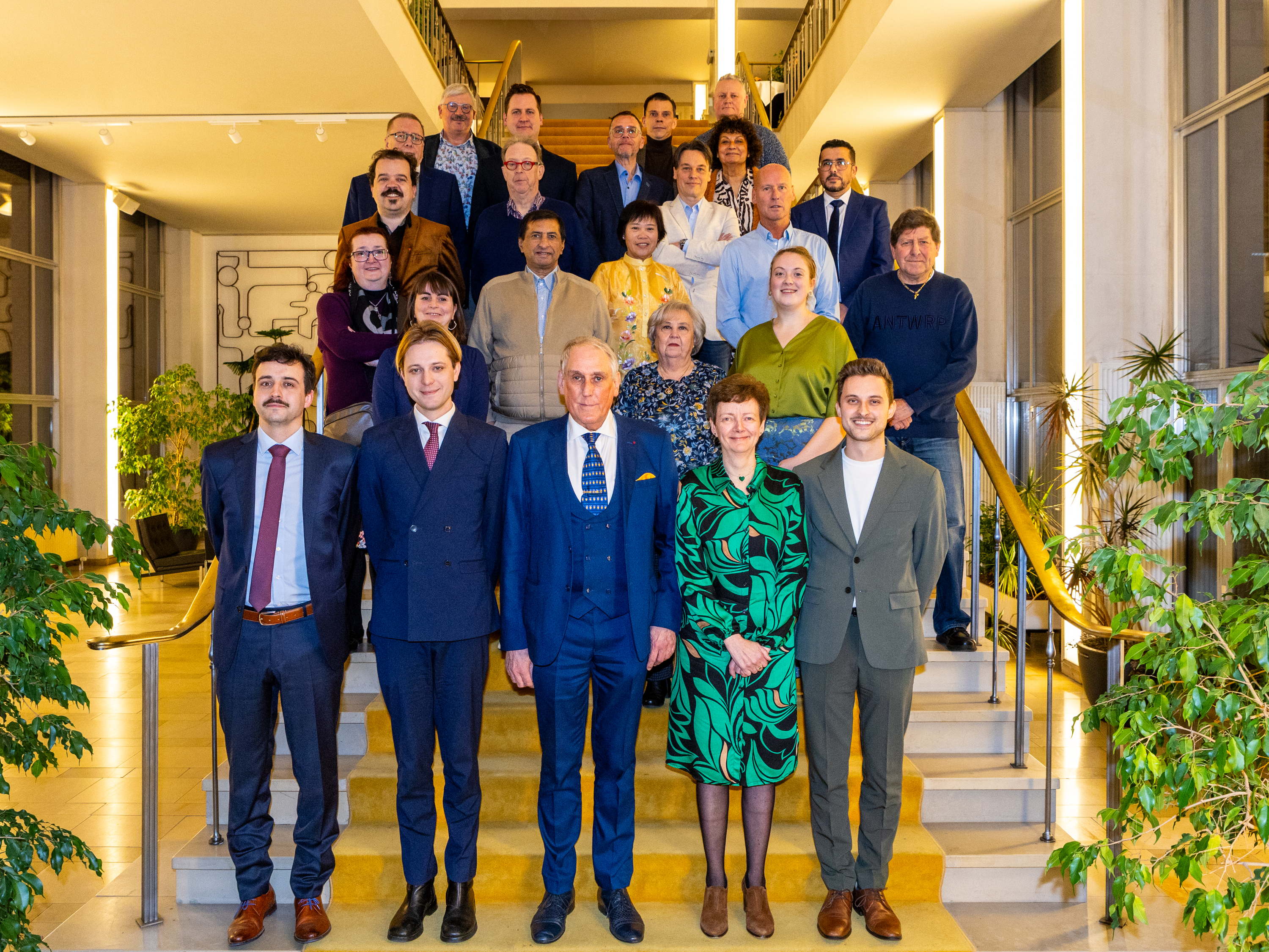 Installatie nieuw districtsbestuur Merksem
