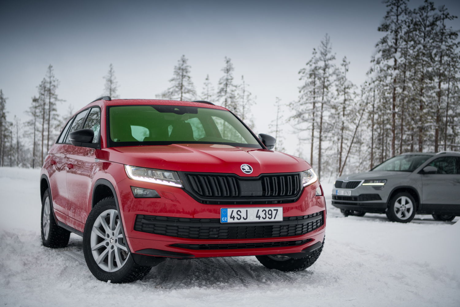 ŠKODA set a new sales record in 2019. The popular SUV models KAROQ and KODIAQ (photo) were key growth drivers in 2018.