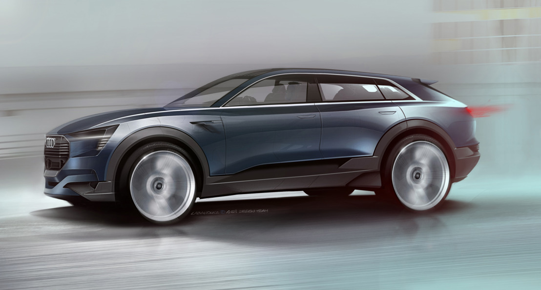 Vooruitblik op de serieproductie: de Audi e‑tron quattro concept op de IAA 2015