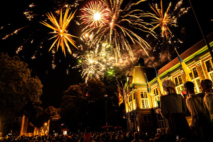 Vuurwerk jaarmarkt Wilrijk