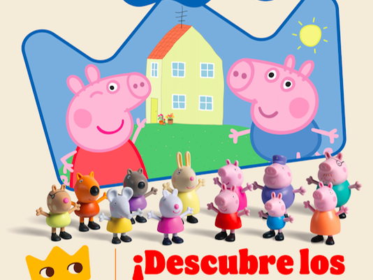 Peppa Pig y su familia llegan a Burger King con juguetes adorables ¡Colecciónalos todos!