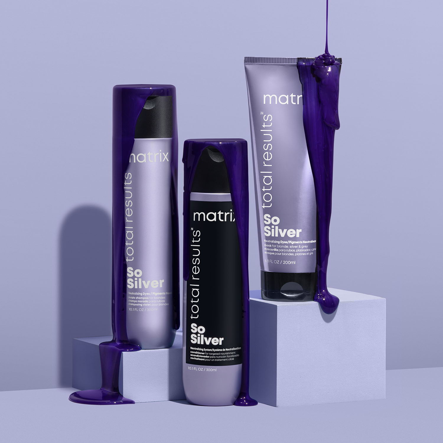 Total Results So Silver Shampoo €14,79*
Total Results So Silver Conditioner €14,79*
Total Results So Silver Mask €21,34*