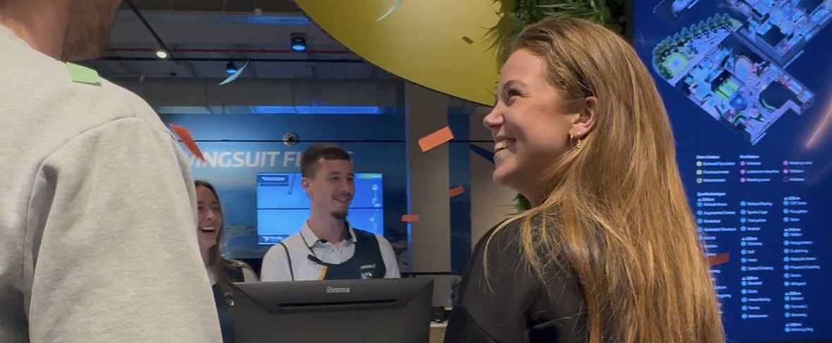 Sparkx Gent huldigt 75.000ste bezoeker