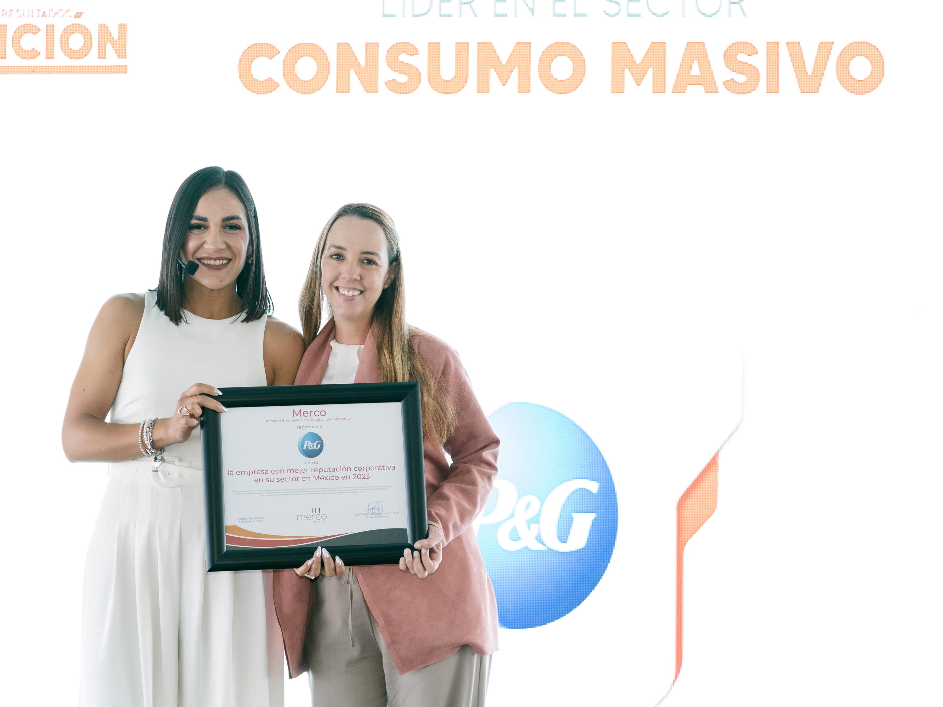 P&G es reconocida como la empresa del sector consumo masivo con mejor reputación corporativa en México