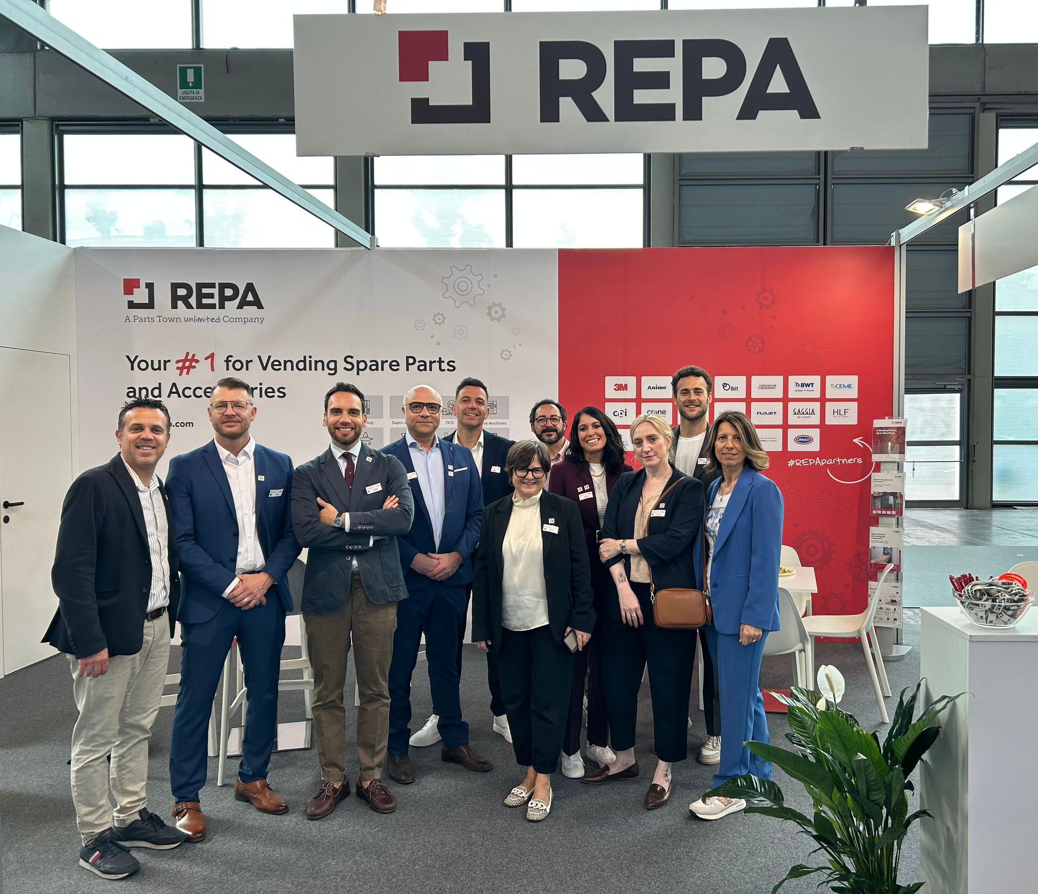 REPA Vending Team at Venditalia