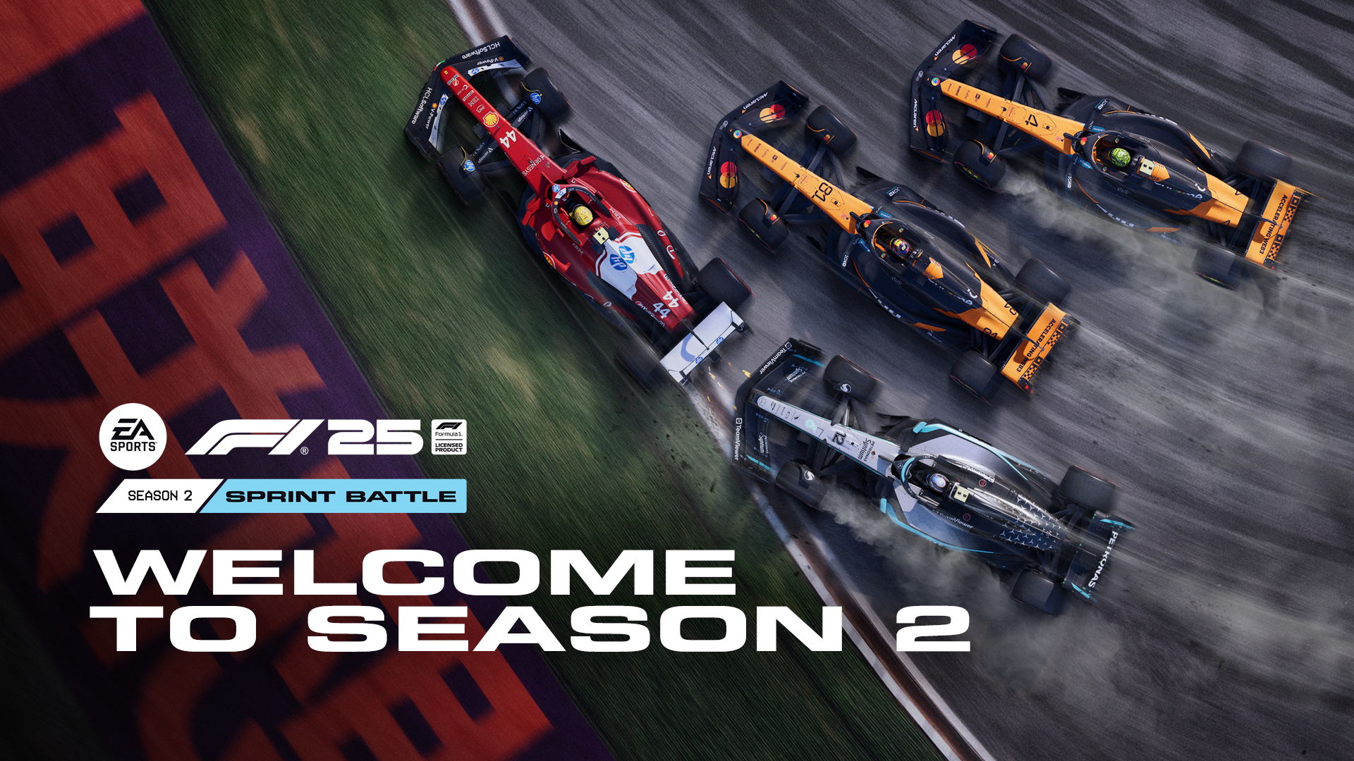 UNE NOUVELLE SAISON DE CONTENU DANS EA SPORTS™ F1® 25