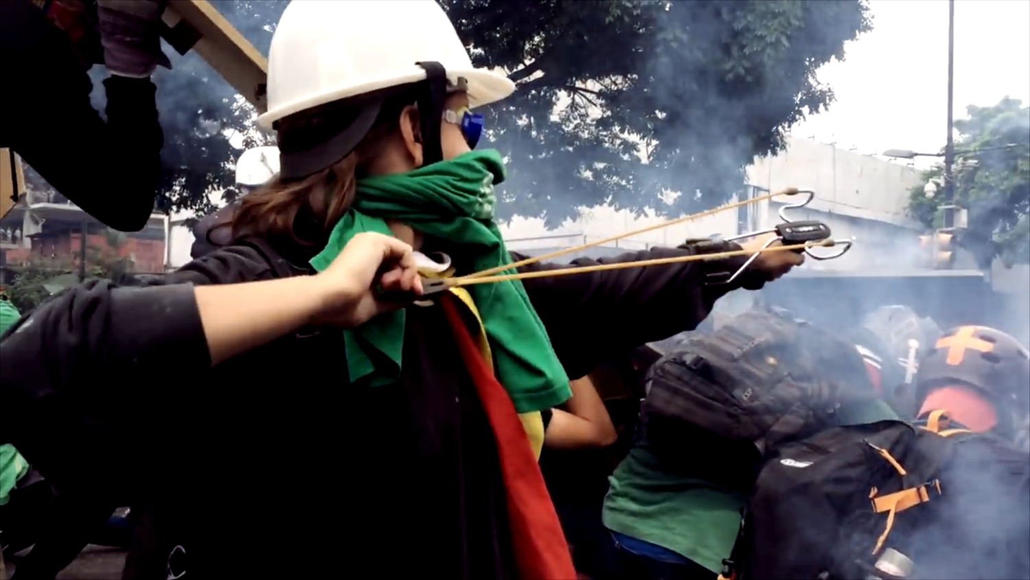 Puerta sin colores: protest in Venezuela - (c) Roel Nollet