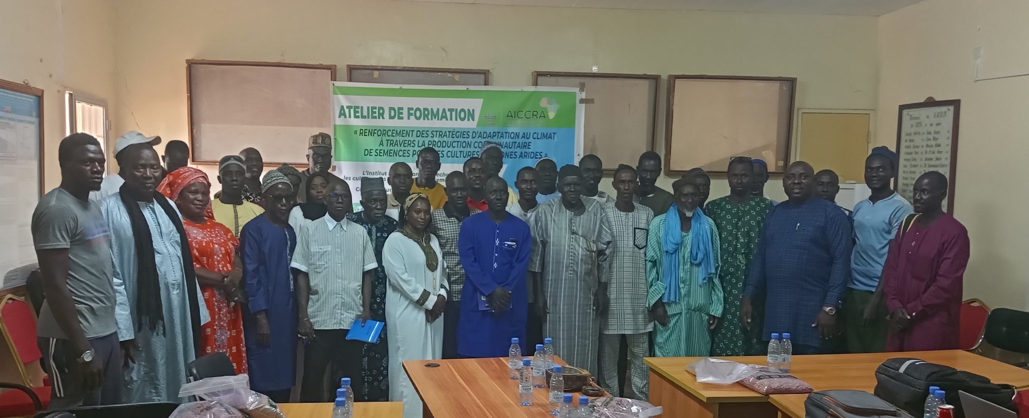 ICRISAT and ISRA-CERAAS Host Landmark Training to Strengthen Climate Adaptation through Community Seed Production