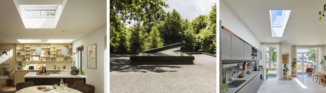 VELUX overspoelt woningen met natuurlijk licht dankzij innovatieve ramen voor platte daken  