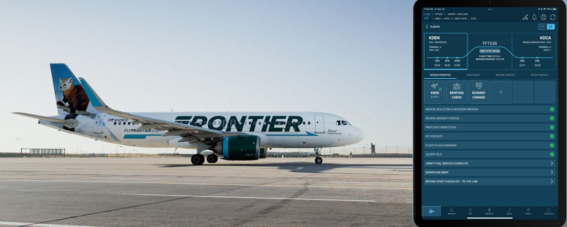 Frontier Airlines étend le champ d’application du programme AVIOBOOK et lance la phase II