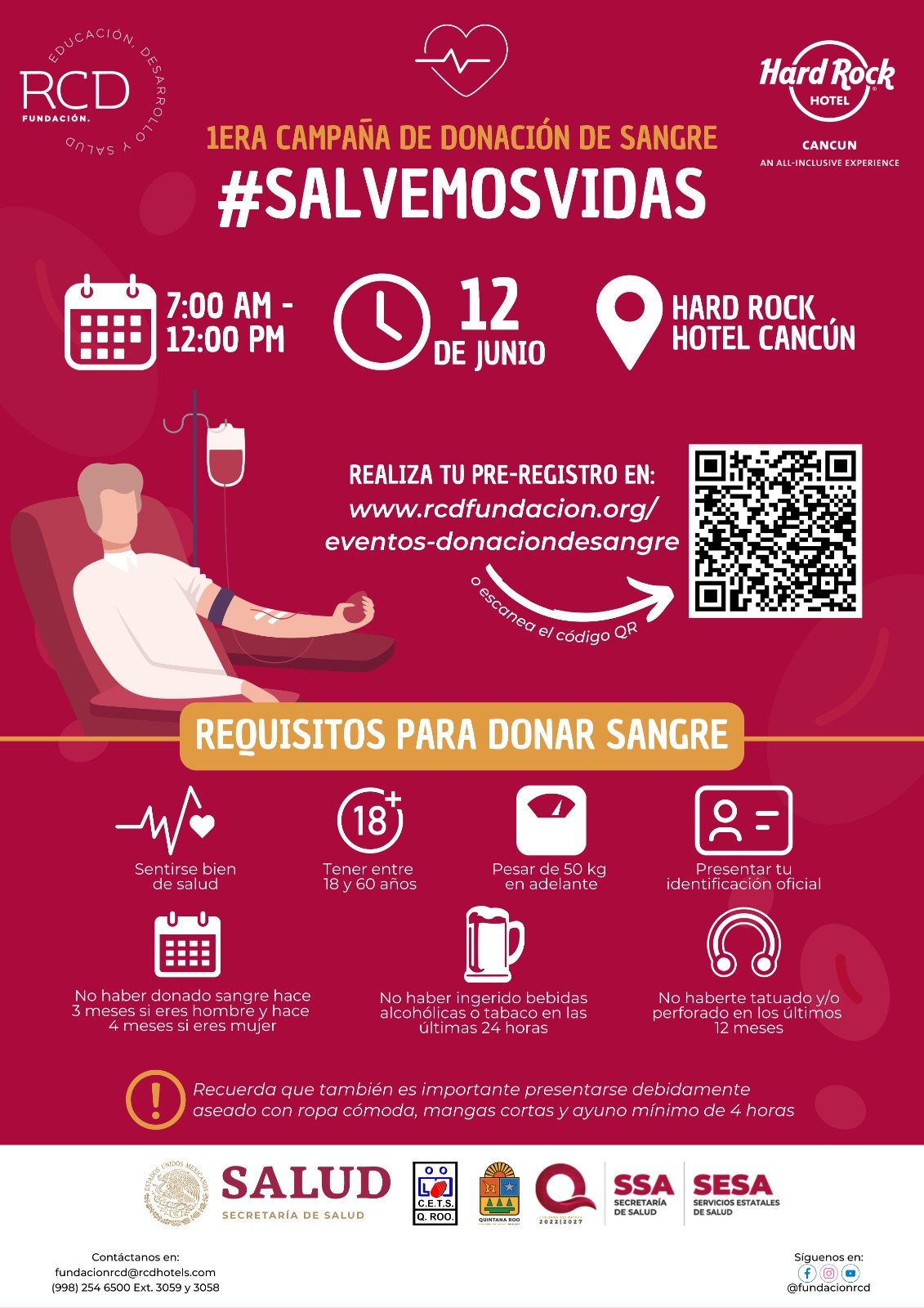 Fundación RCD lanza su 1ª campaña de donación de sangre 
