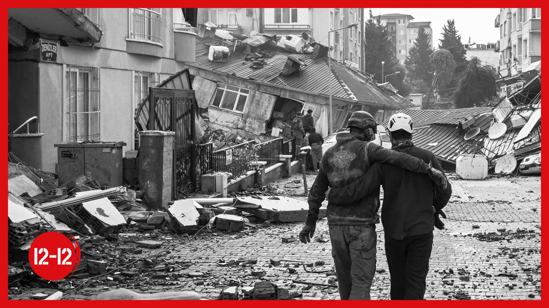 Les médias belges s'associent pour soutenir les victimes du tremblement de terre.