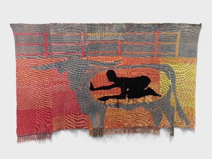 Diedrick Brackens, pacify me, 2022; © Diedrick Brackens. Cortesía del artista, Galería Jack Shainman, Nueva York y Various Small Fires, Los Ángeles