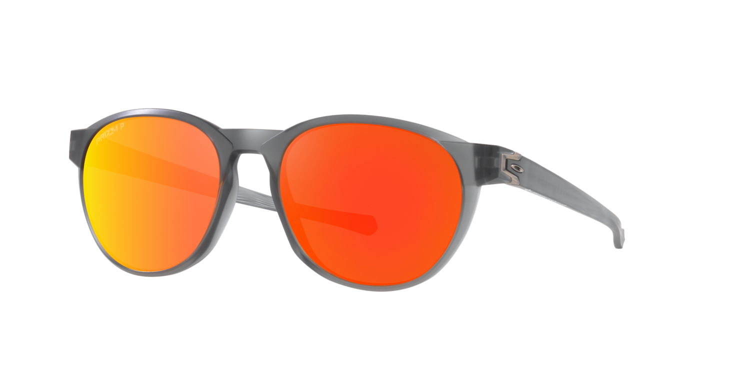OAKLEY REEDMACE GREY SMOKE WITH PRIZM RUBY POLARIZED