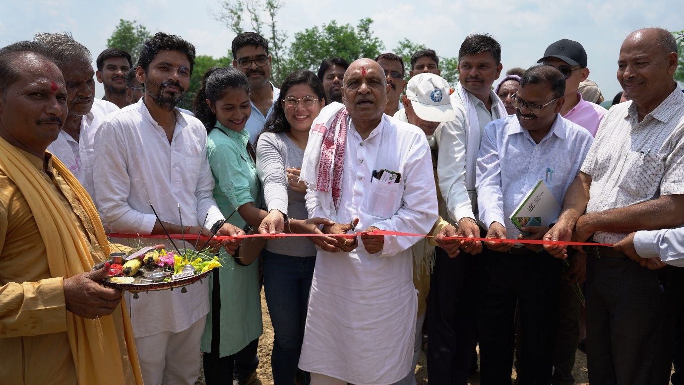 This visit also coincided with the inauguration of a new water outlet by Mr Hargovind Kushwaha, Minister of State, Government of Uttar Pradesh, highlighting the collaborative efforts with the government in promoting water management practices.